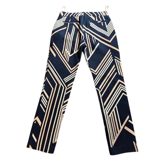 Mulberry Company Design Pants Trousers Graphic Print Made in Italy Women's sz 4 - Picture 2 of 9